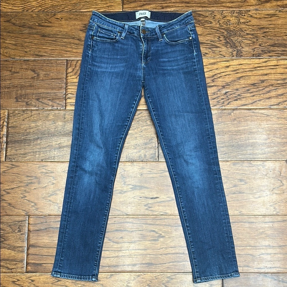 Paige skyline ankle peg skinny jeans